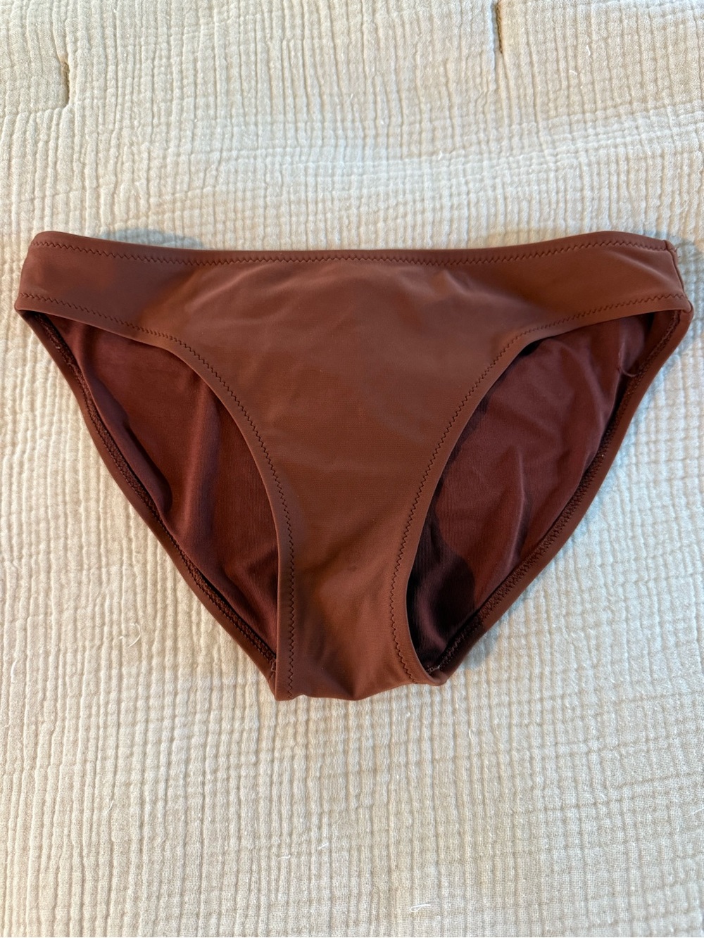 Aerie Full Coverage Brown Bikini Bottoms, size xs